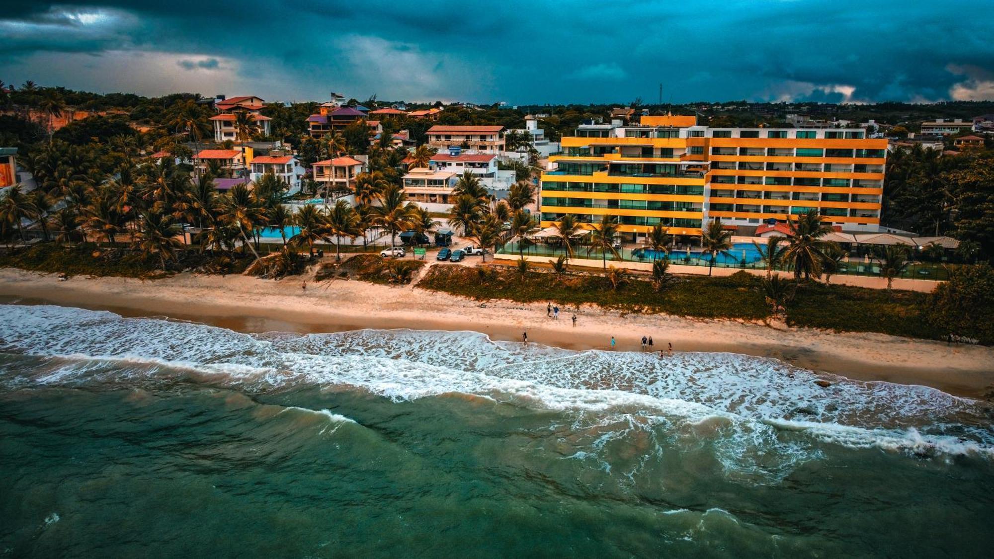 Praia Tabatinga Ap Beira Mar Com Vista Deslumbrante Da Praia Jacumã Kültér fotó