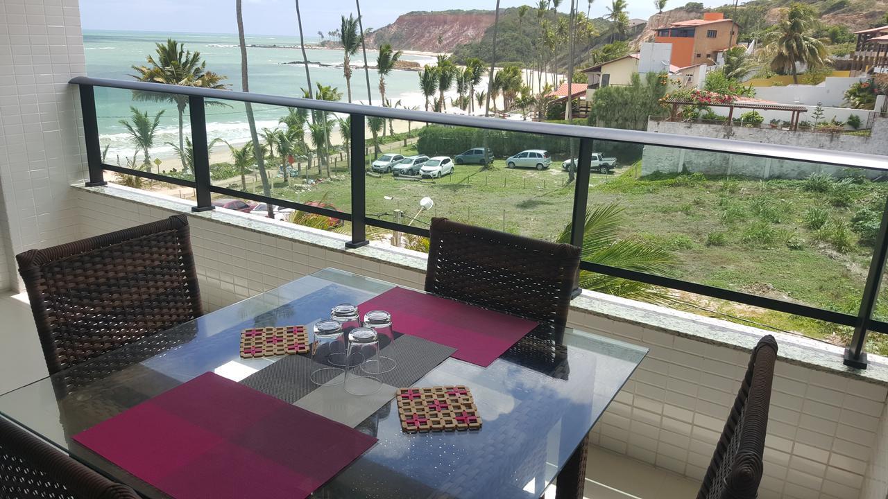 Praia Tabatinga Ap Beira Mar Com Vista Deslumbrante Da Praia Jacumã Kültér fotó