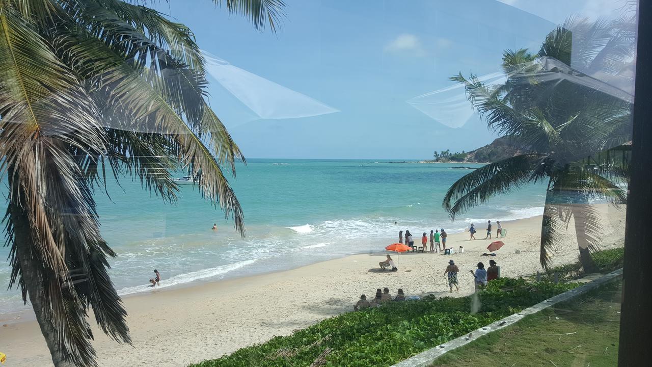 Praia Tabatinga Ap Beira Mar Com Vista Deslumbrante Da Praia Jacumã Kültér fotó