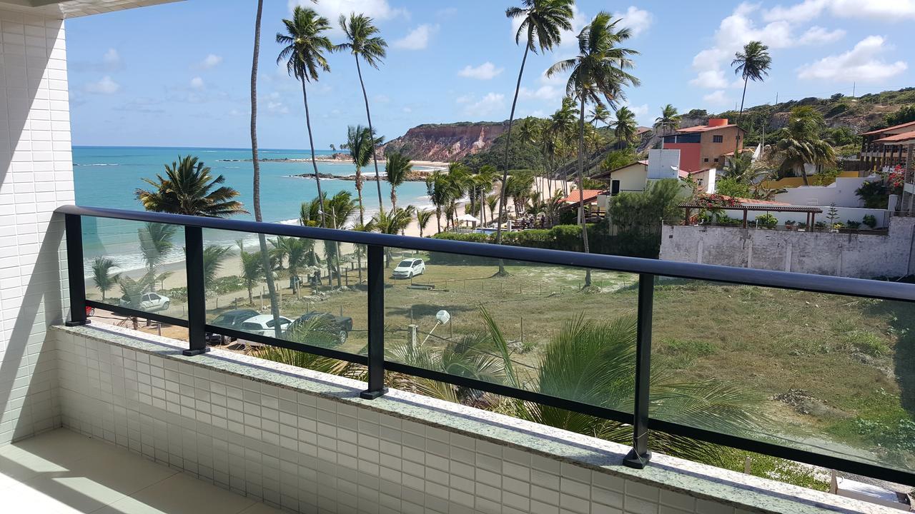 Praia Tabatinga Ap Beira Mar Com Vista Deslumbrante Da Praia Jacumã Kültér fotó